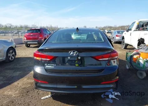 2018 Hyundai Elantra Sel from USA, damaged, VIN 5NPD84LF6JH217560
